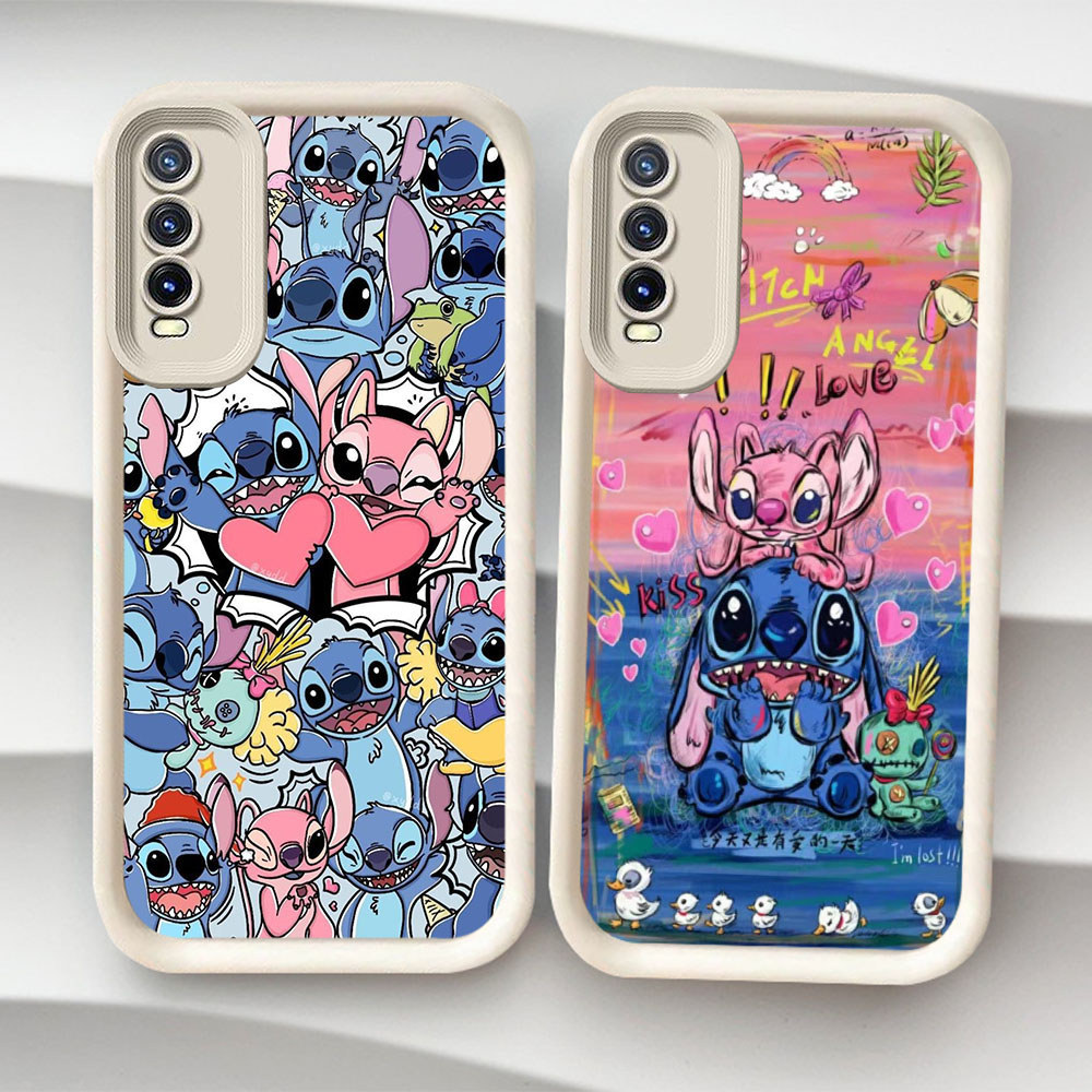 Casing Pelindung untuk VIVO Y20 Y12s Y20s Y11s Y66 Y20i S1 Pro Kasus NR30 Stitch