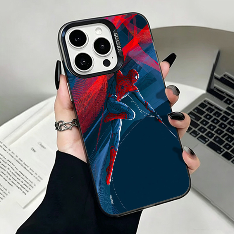 Casing OPPO Spiderman melayang untuk A3 A3X A11 A12 A15 16 A17K A31 A33 A36 A37 A53 A54 57 58 74 76 