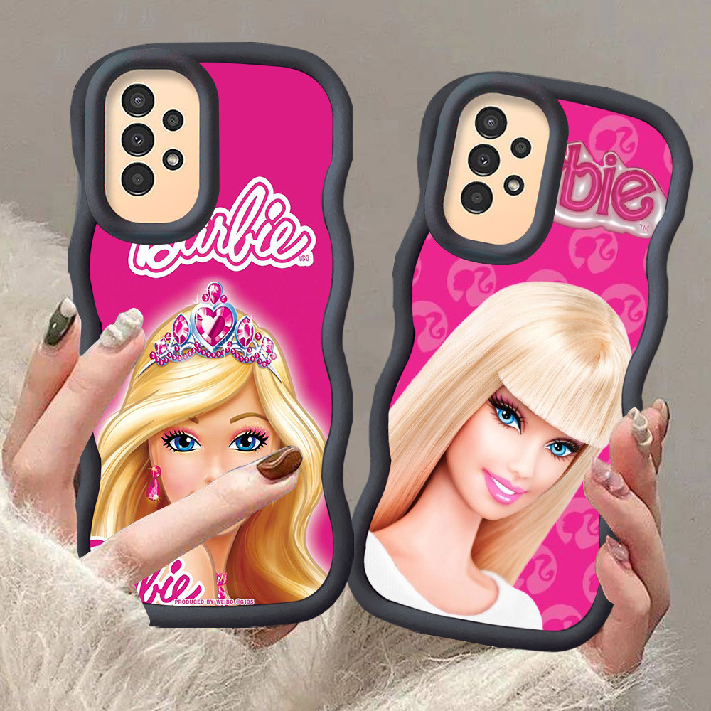 A-22 Barbie Girl Casing untuk Samsung A33 A23 A52 A13 A32 A52S 5G hitam merah Pink Case