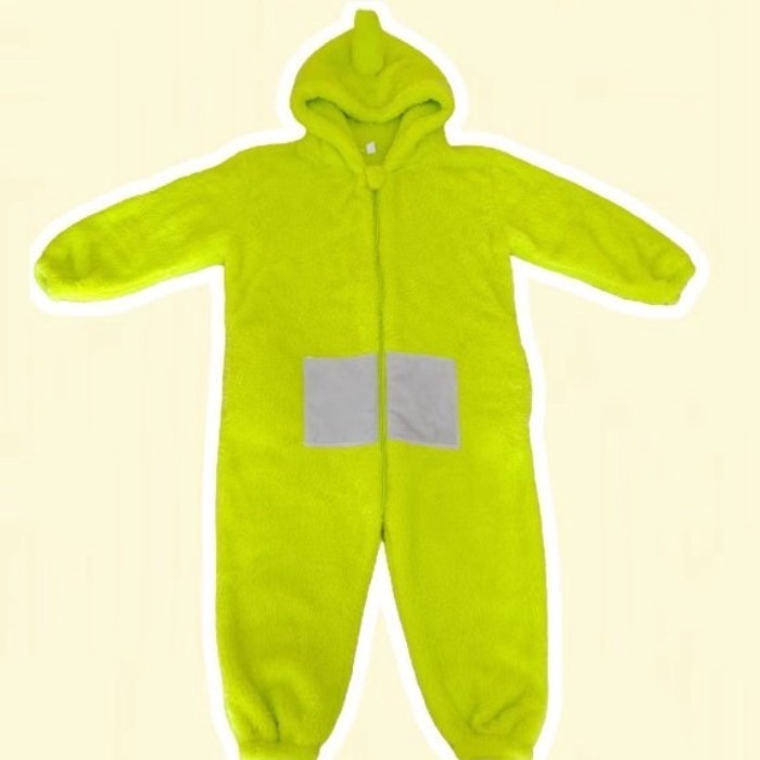 Pakaian Orangtua-anak Musim Gugur dan Musim Dingin untuk Pria dan Wanita Piyama Satu Potong Teletubb