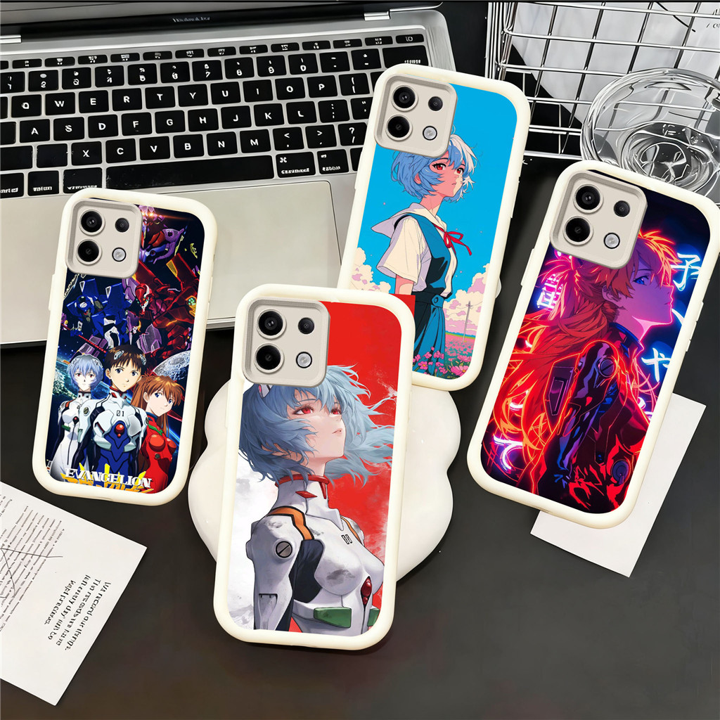 TB28 Neon Genesis Evangelion Hp Plating Casing untuk Xiaomi Redmi Note POCO 10s 11T 11S M5S M3 10T M