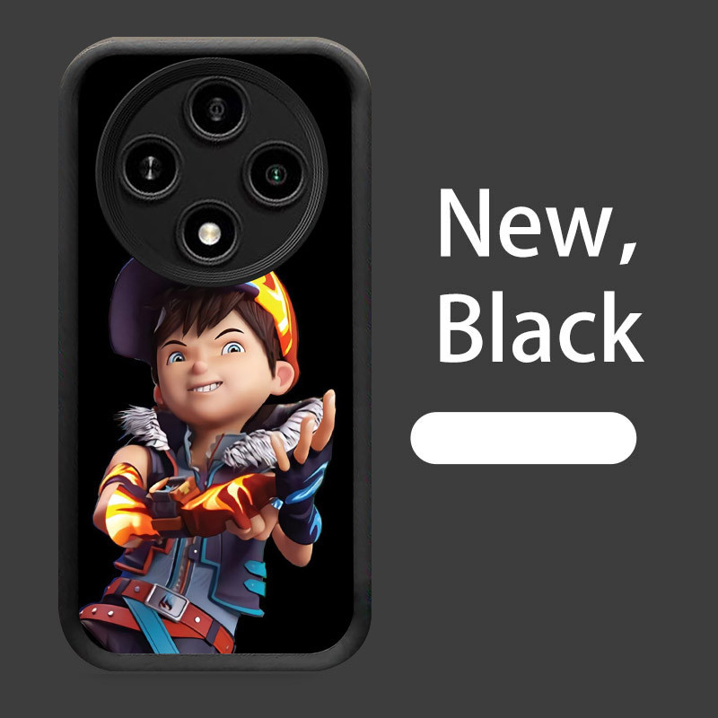 B-20 Boboiboy Casing untuk Xiaomi Redmi A3X 14C POCO X3 C61 C75 X7 A3 Pro 5G Silikon Case