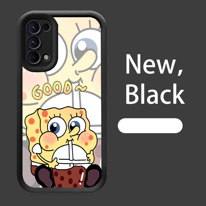 Case Casing untuk OPPO A95 F19s F19 A72 A92 A52 W-15 SpongeBob