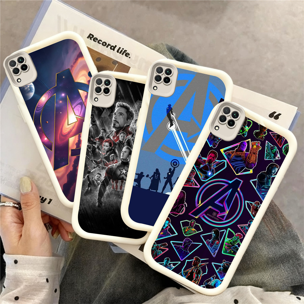 GY20 Marvel Hp Plating Casing untuk Samsung A04E A04s A05 A13 A12 A10S A05S A11 5G TPU material