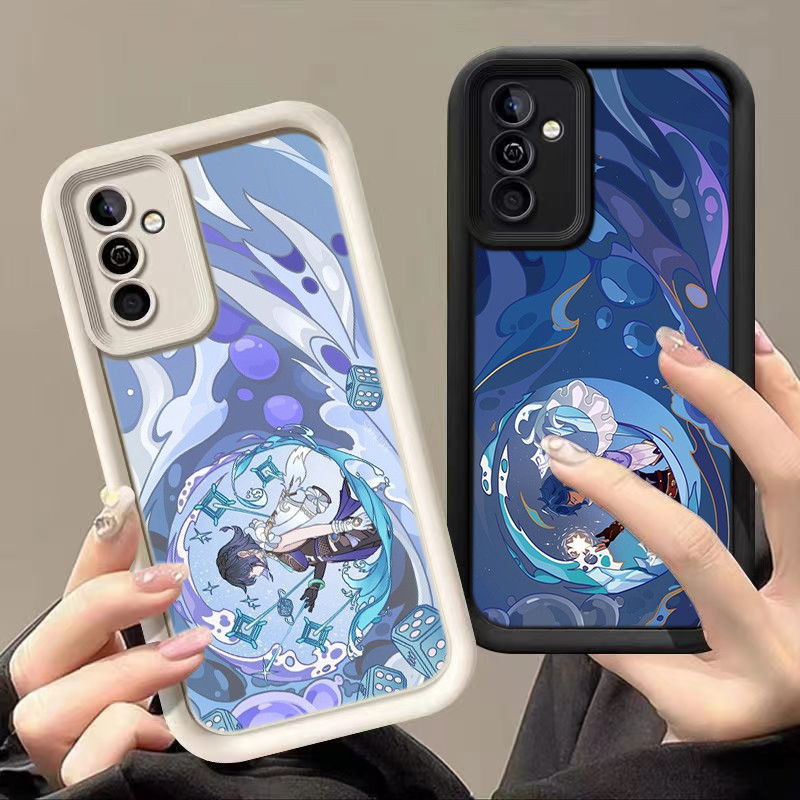 Casing Hp Samsung Galaxy A14 A13 A04s A22 A22S A32 A52 A52s A72 A23 A33 A53 A73 4G 5G PP129 Genshin 