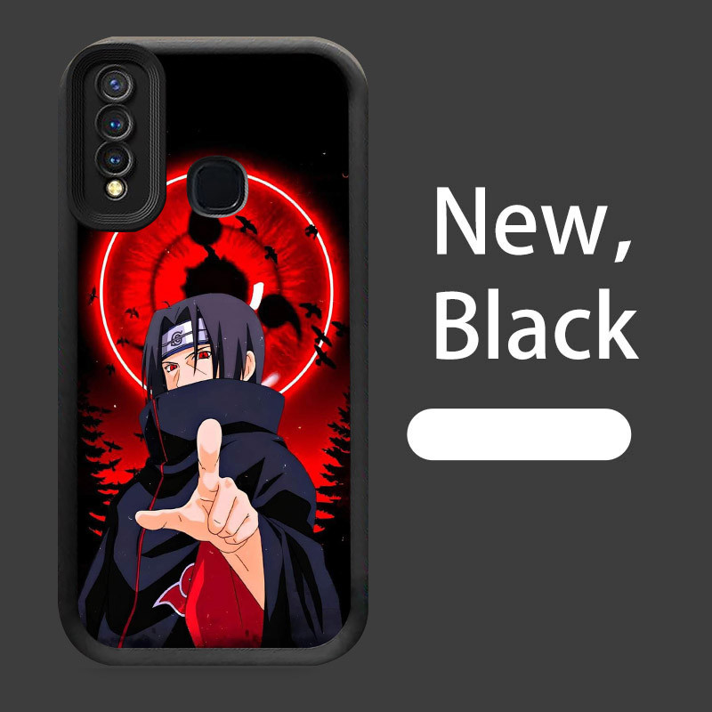 B-1 Anime Naruto Casing untuk VIVO Y50 Y30 Y17 Z1 Y19 Y12 Y15 V9 Y30i Pro Silikon Case