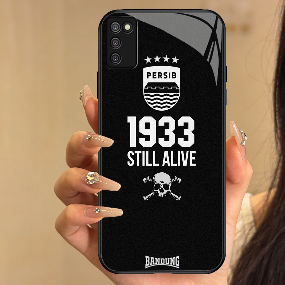 TT-3 Bandung Persib Casing hp kaca Samsung A02S 166mm 164mm A51 A71 M02S A03S
