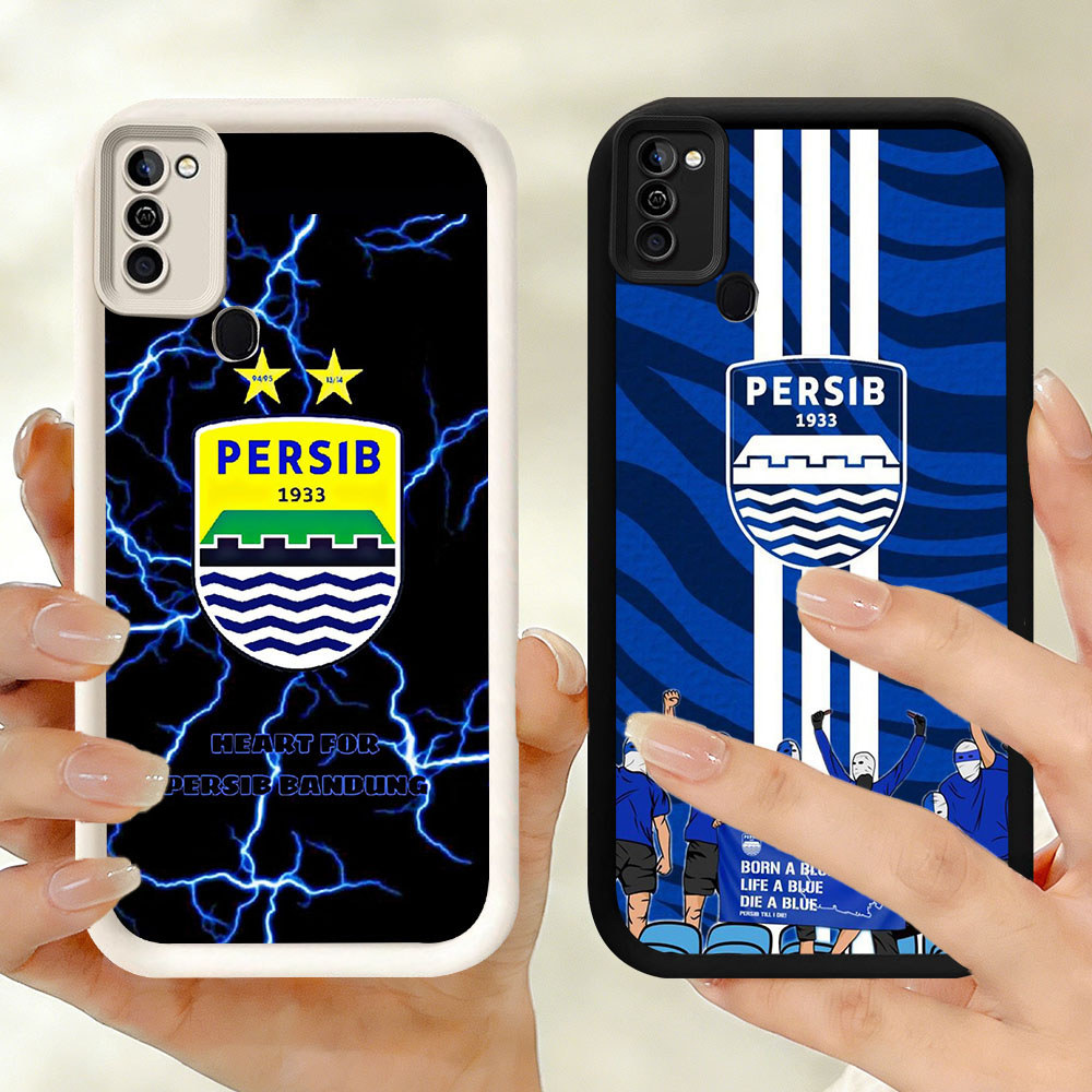 TT-3 Bandung Persib Casing ponsel tipis Infinix Smart HOT Note 10 ram3 12 5 6 11 ram2 50 Play Pro Pl