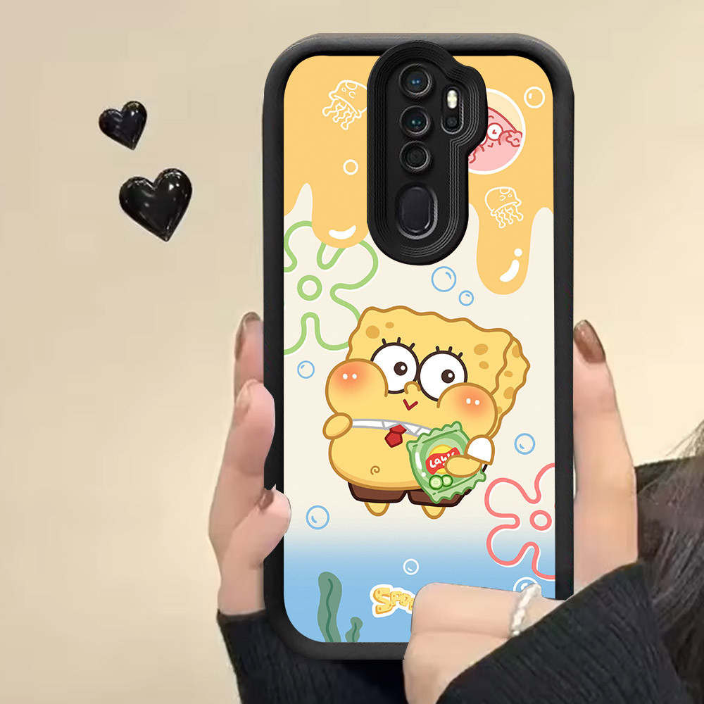Casing untuk OPPO Reno F11 2Z A5 A9 2020 2F Pro Case RR6 SpongeBob