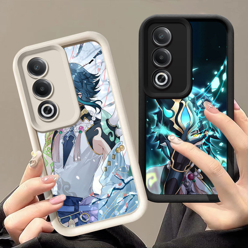 Casing Hp OPPO A60 A74 A95 A31 A53 2020 A54 A55 A11s 2021 4G PP14 Genshin Impact Xiao Silikon TPU Pe