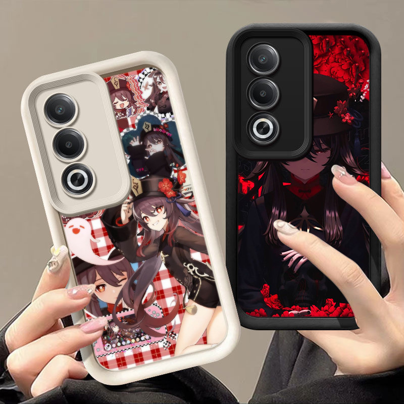 HA32 Genshin Impact game Hu tao Untuk Vivo Casing hp Softcase Silikon Kasing untuk Vivo Y100 Y22 Y22