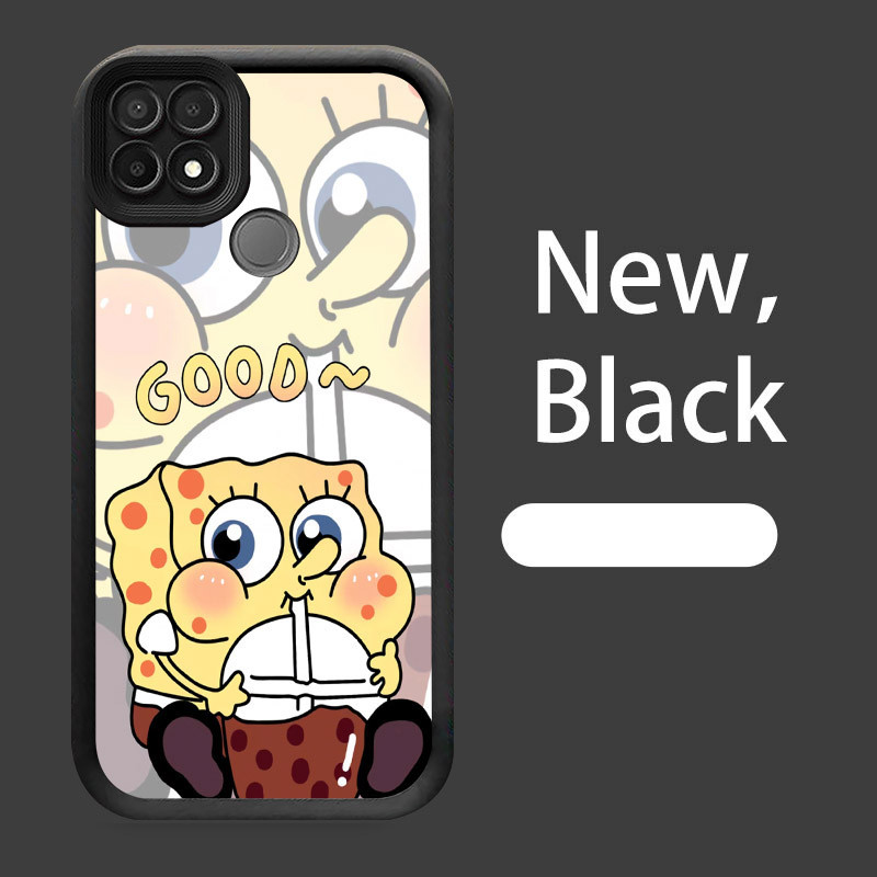 Case Casing untuk Realme Narzo 20 30A C15 C21 C12 C25 C21Y C25S C25Y W-15 SpongeBob