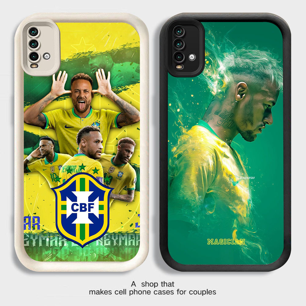 MP-88 Neymar Barcelona Shocking Silikon Casing untuk Xiaomi Redmi Note POCO 11S 11T X7Pro SE 11 9T P