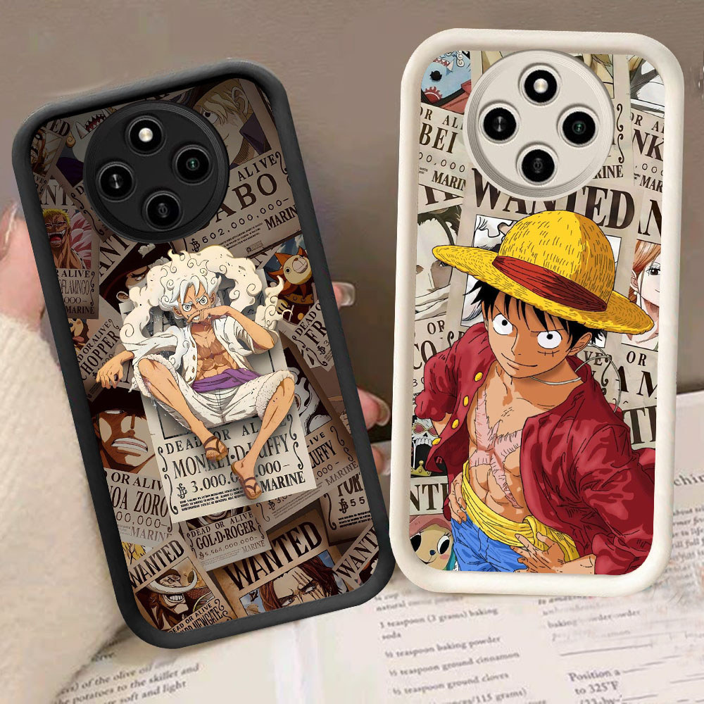 Casing HP Untuk Xiaomi Redmi A3 14C A3X Poco X3 C61 C75 NFC Pro YR-12 Monkey D Luffy