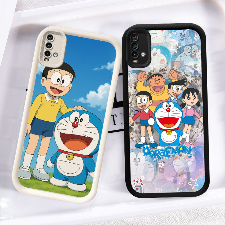 EE-11 Doraemon Casing ponsel ringan Xiaomi POCO X7Pro M5S M4 Pro 5G