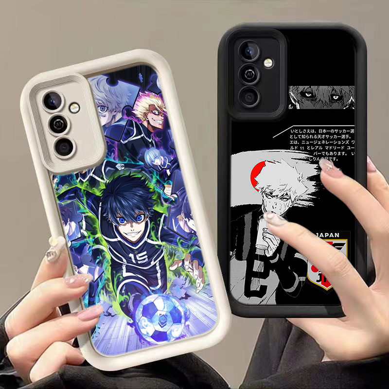 HA4 Anime BLUE LOCK art Untuk Samsung Casing hp Softcase Silikon Kasing untuk Samsung A12 A10s A20s 