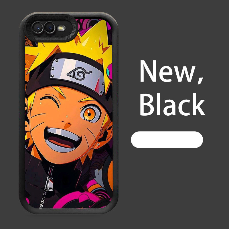 B-10 Naruto Casing untuk OPPO A37 A83 A39 A1K A3S A12E Silikon Case