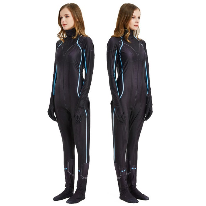 Black Widow Cosplay Costume Marvel Avengers One-piece Bodysuit Black Widow Watch Costume Cosplay
