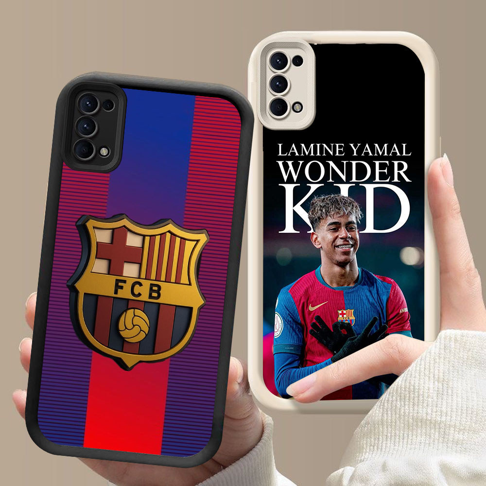 SM-64 Barcelona Lamine Yamak 10 Murah Casing HP TPU Anti Gores OPPO A39 A83 A37 A91 F15 Reno 3 4 5 6