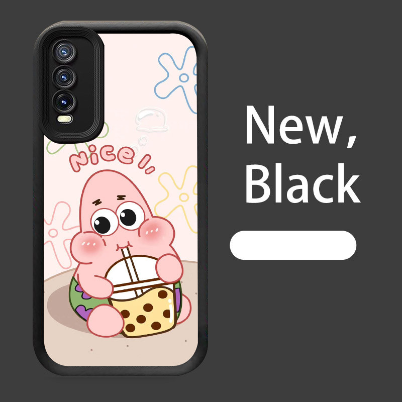 Case Casing untuk Samsung A10 A50s A50 A7 A30 A30s W-19 SpongeBob Patrick