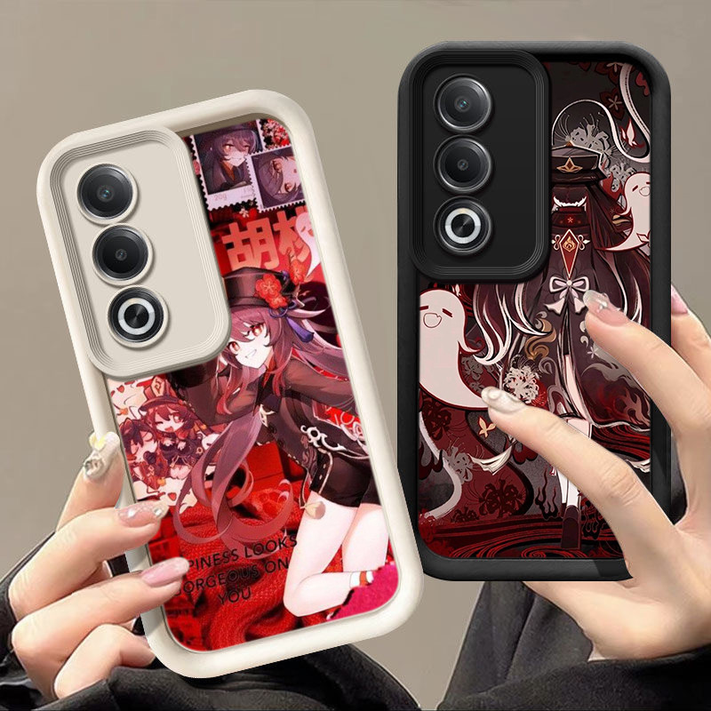 HA47 Genshin Impact Hu tao game Untuk Vivo Casing hp Softcase Silikon Kasing untuk Vivo Y100 Y22 Y22