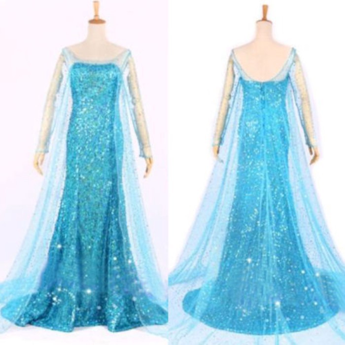 AliExpress Hottest 2015 New Frozen Cosplay Costume 1645