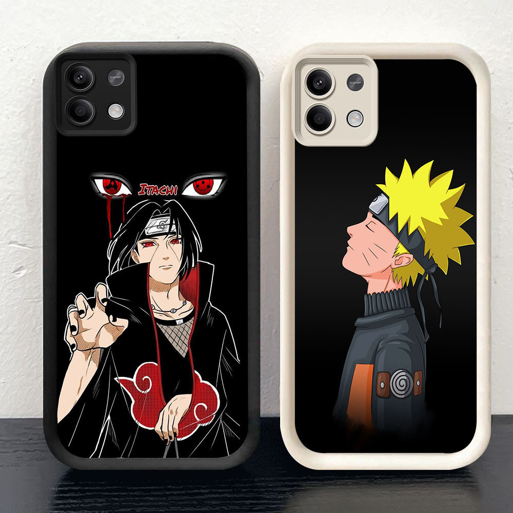 KD-61 Itachi Uchiha Shockproof Casing untuk Xiaomi Redmi Note 13 Poco X6 X7 M6 M7 NEO Pro