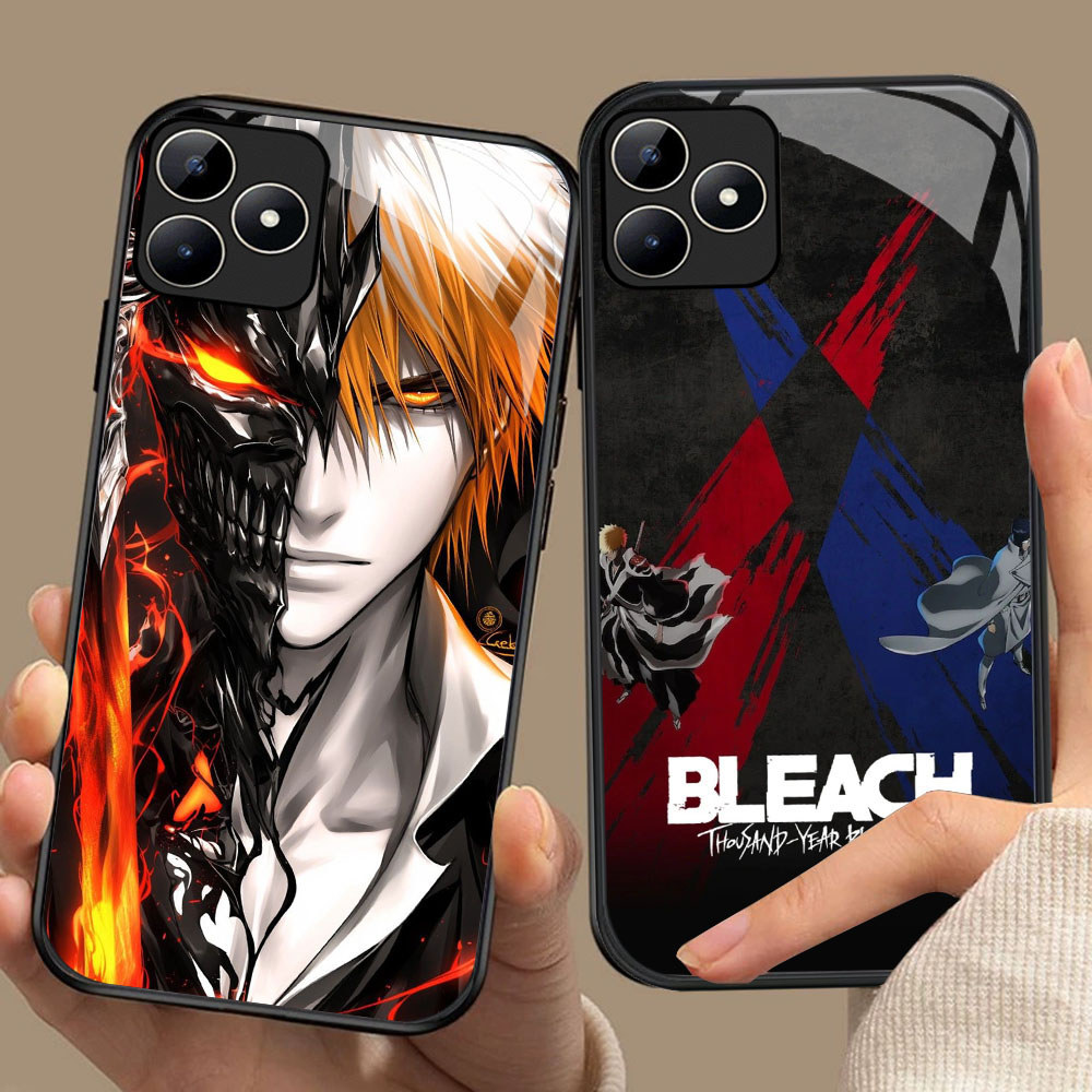 YR-26 Bleach HD Glass Casing HP Realme 7i C67 C31 C55 C53 C33 C35 C17 GT 6 Narzo N53 50A Prime