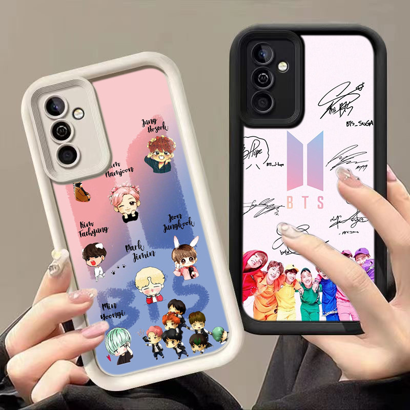 HA141 BTS Koleksi Avatar Cute Untuk Samsung Casing hp Softcase Silikon Kasing untuk Samsung  A13 A14