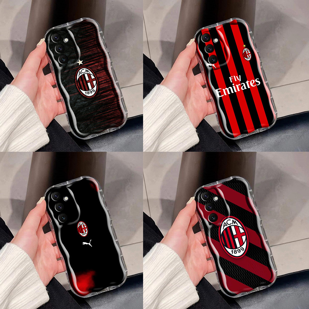 Casing Hp Samsung A51 A71 A12  A22 A32 A52 A52s A72 A13 A04s A23 A33 A53 5G Transparent wavy Kasus S