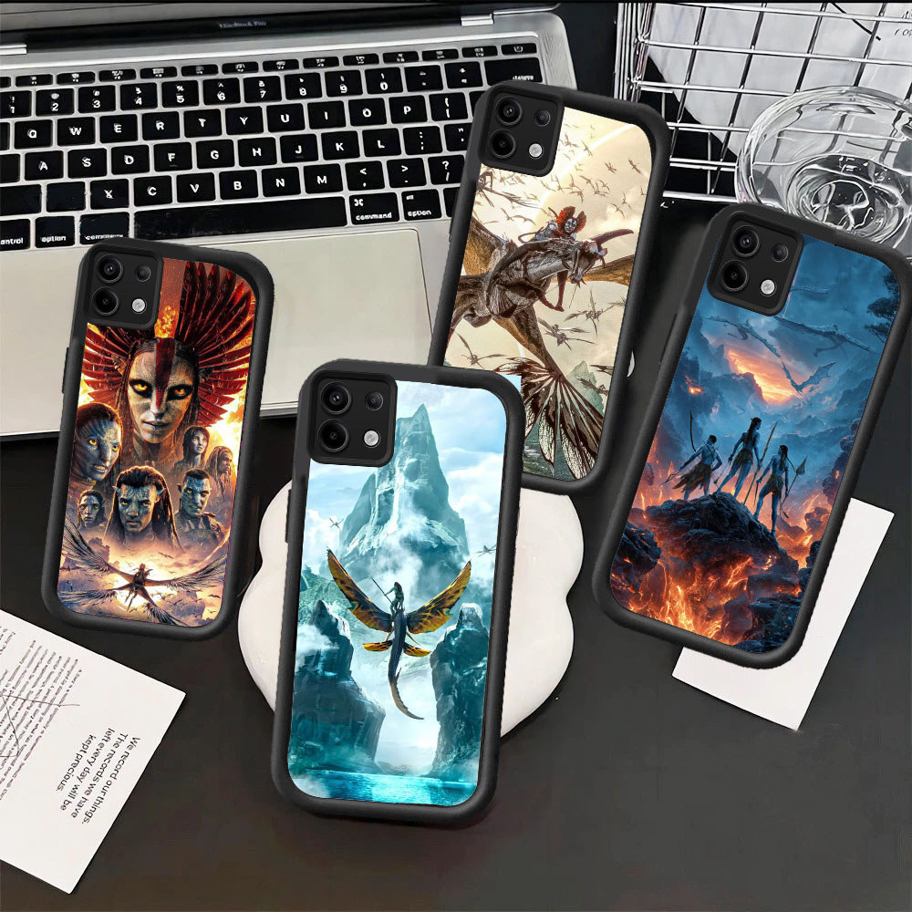 WB15 Avatar Casing untuk Hp Plating Tecno ITEL Infinix Spark Pova POP Zero P55 RS4 30 5 A70 GO 8 7 2