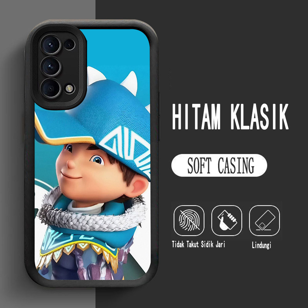 Casing untuk OPPO A72 F19 A95 F19s A52 A92 Lembut L-25 New Boboiboy