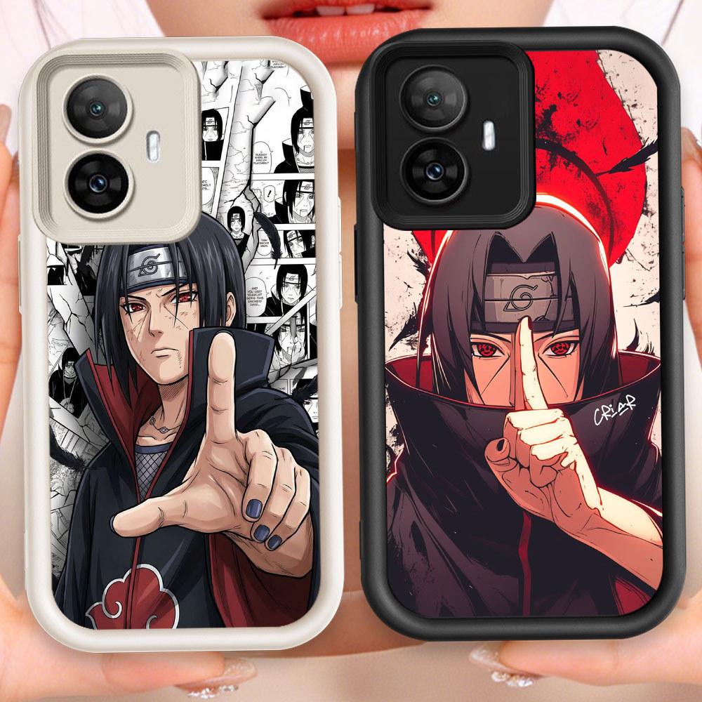 P-24 Uchiha Itachi Casing Silikon Ponsel Realme Narzo 9i C33 14T C67 C55 V13 Q3 N55 30 5G