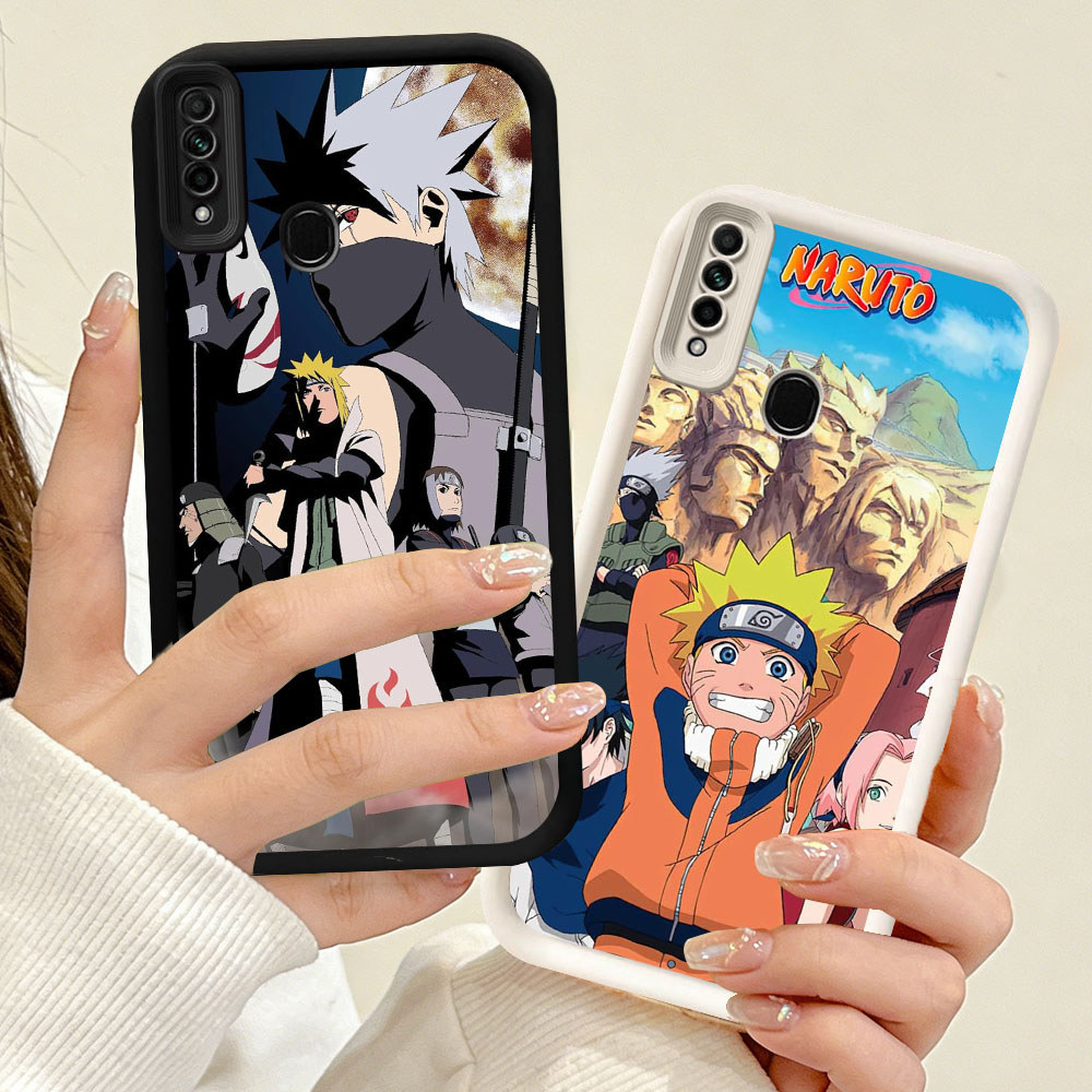 YR-43 Naruto 4 Silicone Casing untuk Realme Narzo 10 5i C2s 5s 20A 5 2 10A 6i C2 Pro