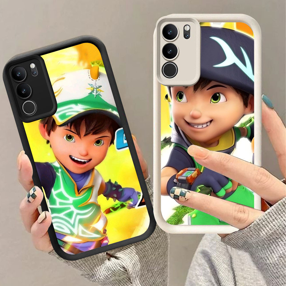 Casing HP Untuk VIVO Y19S Y200 Y300 V40 Lite Pro YR-93 Boboiboy Duri