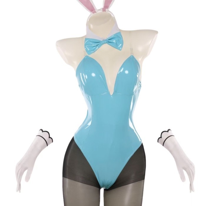 [Scholar Manga] Azure Files Cos Bunny Girl Akaneka Rin Nero Asuna Cosplay Costume