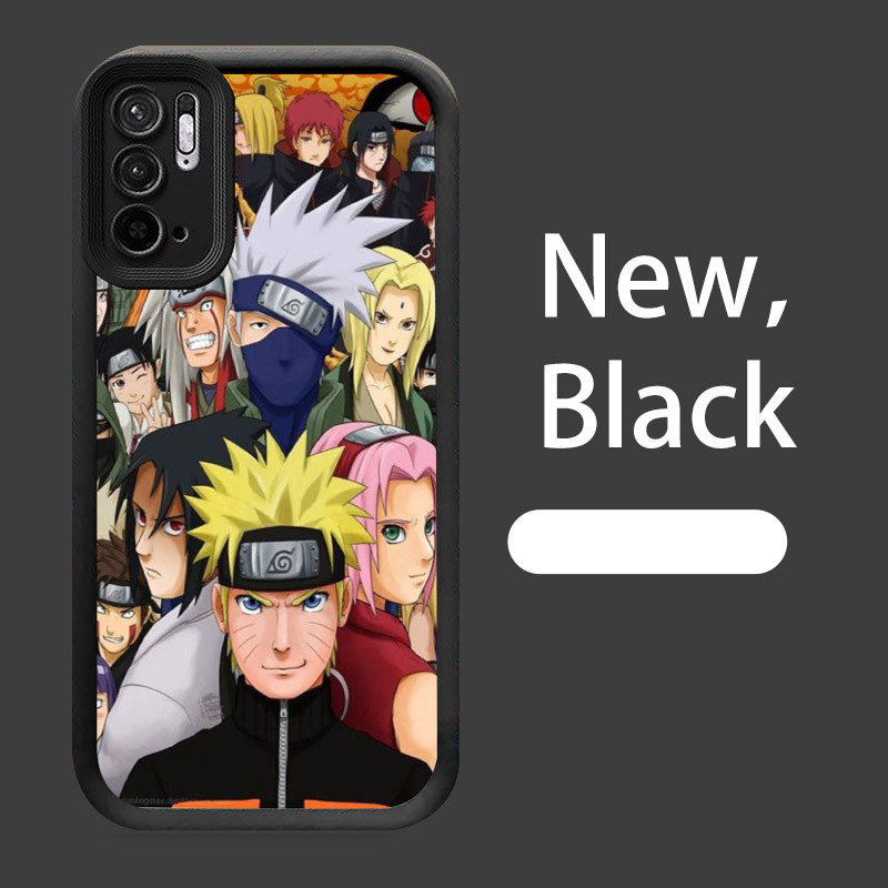 Case Casing untuk Xiaomi Redmi Note 10T 10S 10 2022 Pro 5G W-13 Anime Naruto