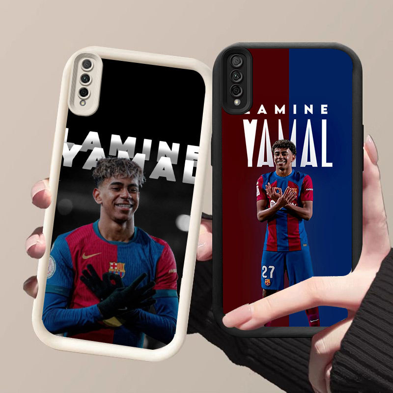 CK-28 Yamal football star Shockproof Silicone Casing untuk Samsung A7 M02 A50 A30s A02 Core A03 A50s