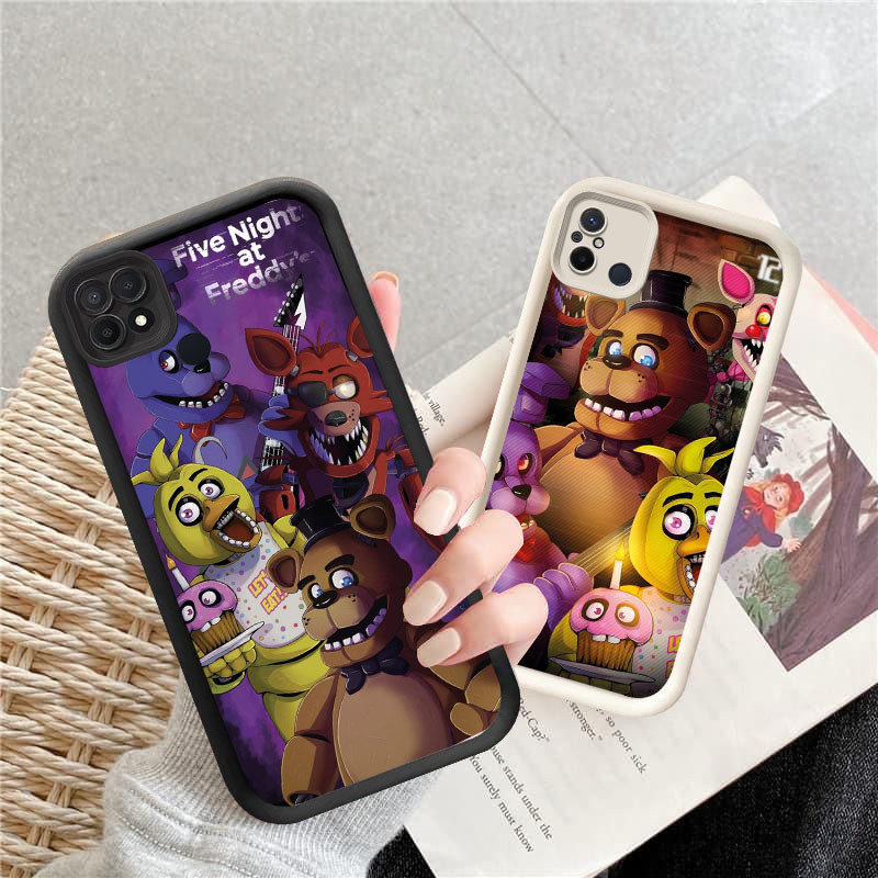 YW-24 FNAF Casing ponsel tipis Xiaomi Redmi 10C NFC 12C 9C 11A