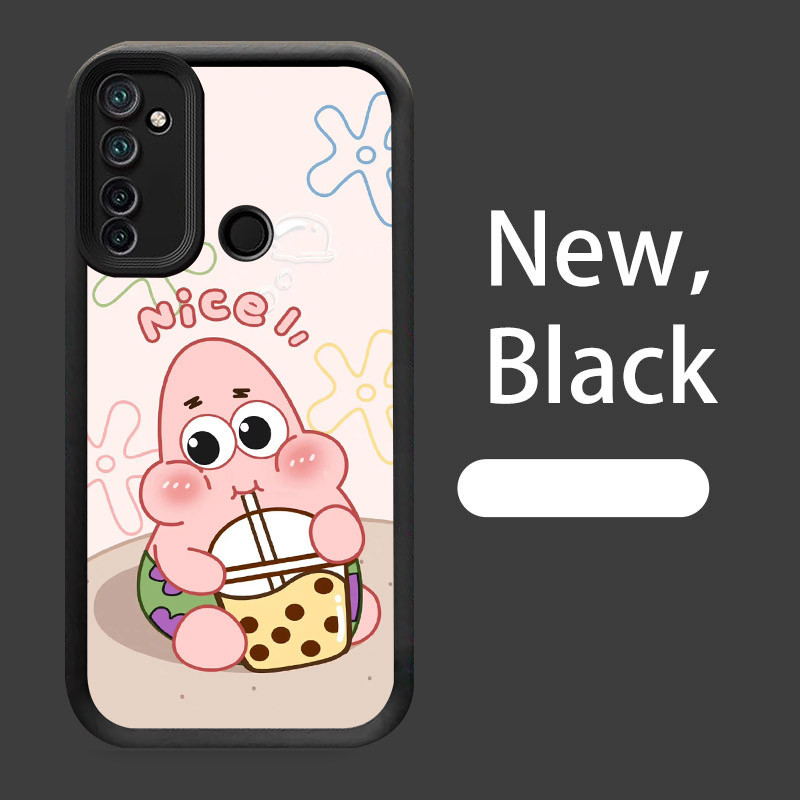 Case Casing untuk Realme 5 10 Narzo 20A 10A 5s 5i 6i W-19 SpongeBob Patrick