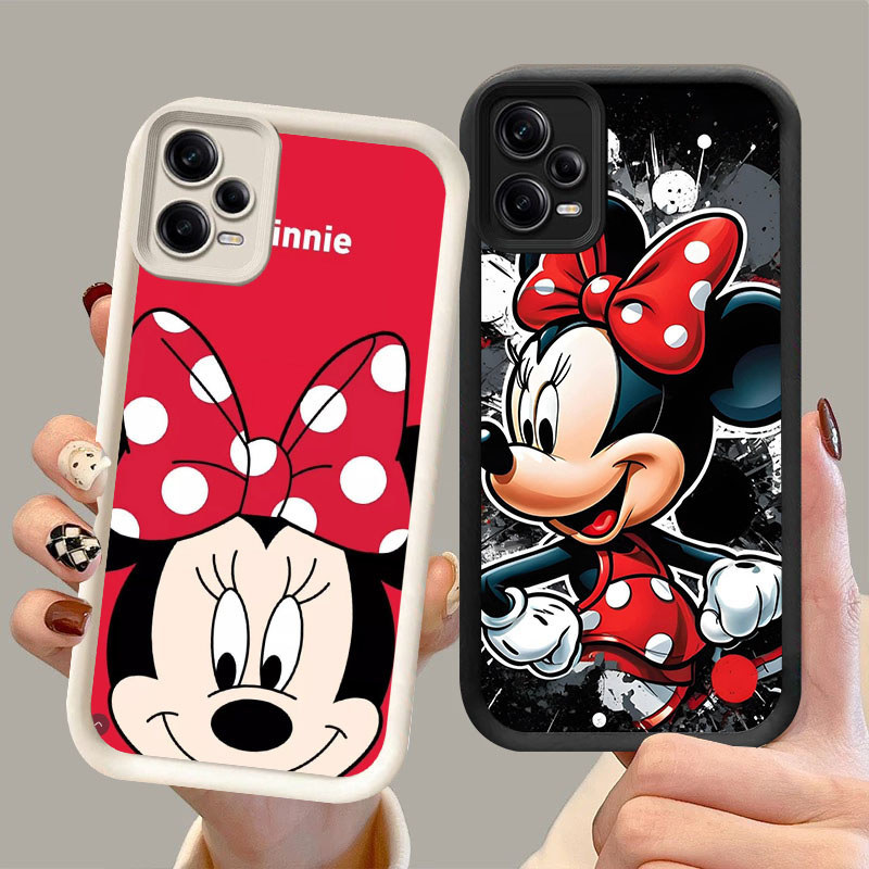 TF-16 Mikey Mouse Casing HP Untuk Xiaomi Redmi Note 12 13X 15C Turbo 3 POCO X5 M6 F7 F6 F5