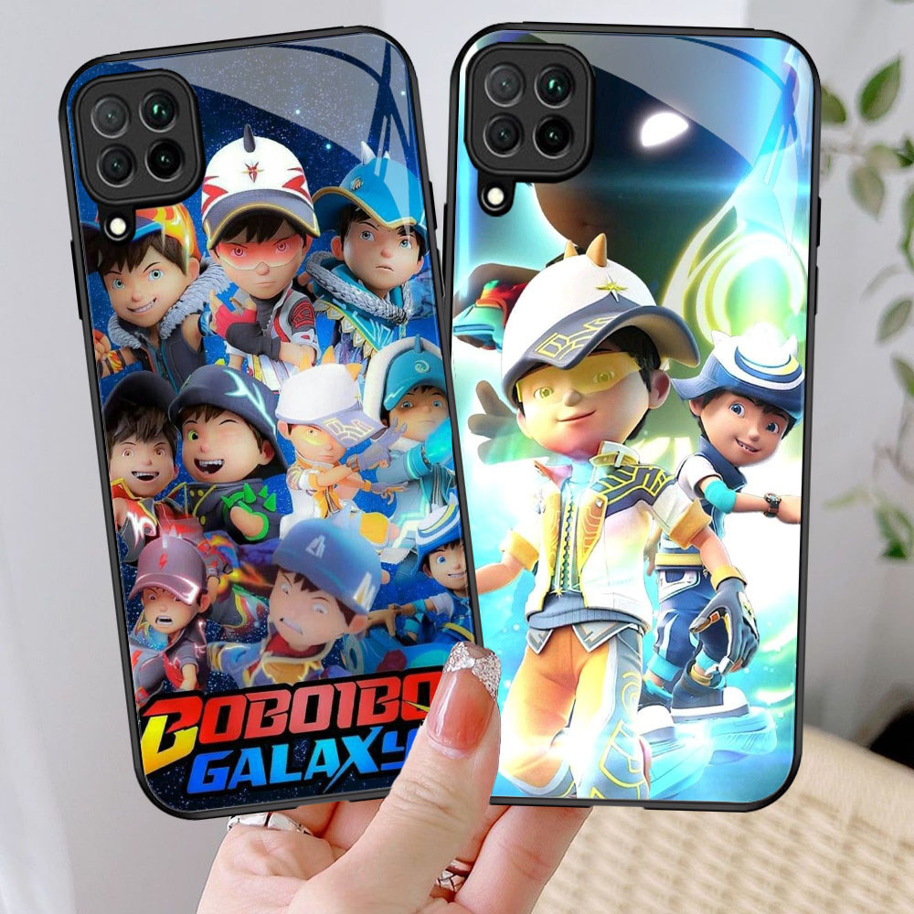 MM-3 Boboiboy Casing ponsel kaca tempered Samsung A12 A22 M12 M32 5G