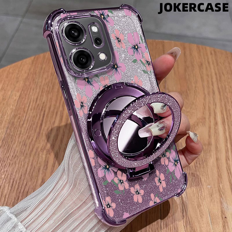 Case Realme 5i C17 C63 Note 60 C71 C75 Braket Cermin Untuk Case Realme 7i C2 C11 C20 C53 Glitter Car