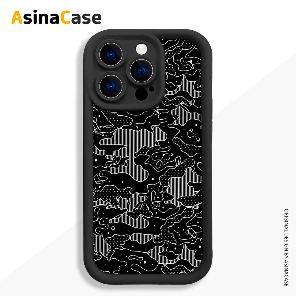 Case Iphone 11 13 15 16 Xr Gaya Pria Case Iphone 12 Pro 11 Pro 14 15 Pro Shockproof Softcase Iphone 