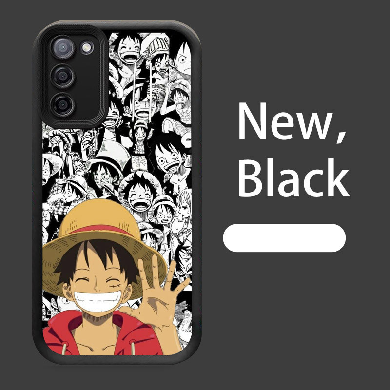 B-7 One Piece Luffy Casing untuk Samsung Galaxy A51 S20 FE A31 A71 Silikon Case