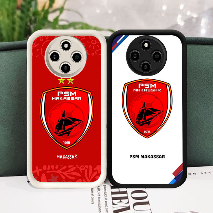 YE-48 PSM Makassar Silicone Casing untuk Xiaomi Redmi A3X A3 14C Pro