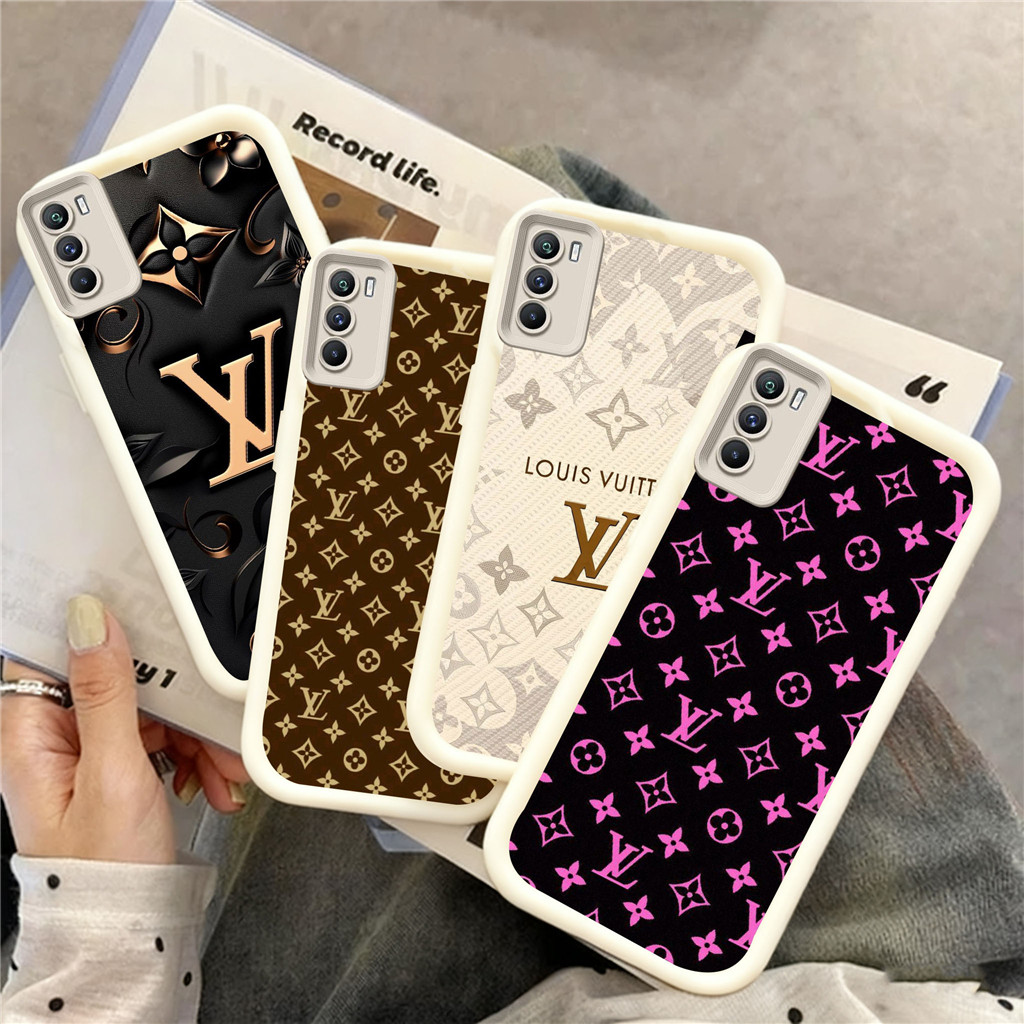 WA32 LV Sangat indah Casing untuk Hp Plating Realme C11 5i C3I C2 C21 C15 C2s C20A 5s C12 C20 C3 5 2