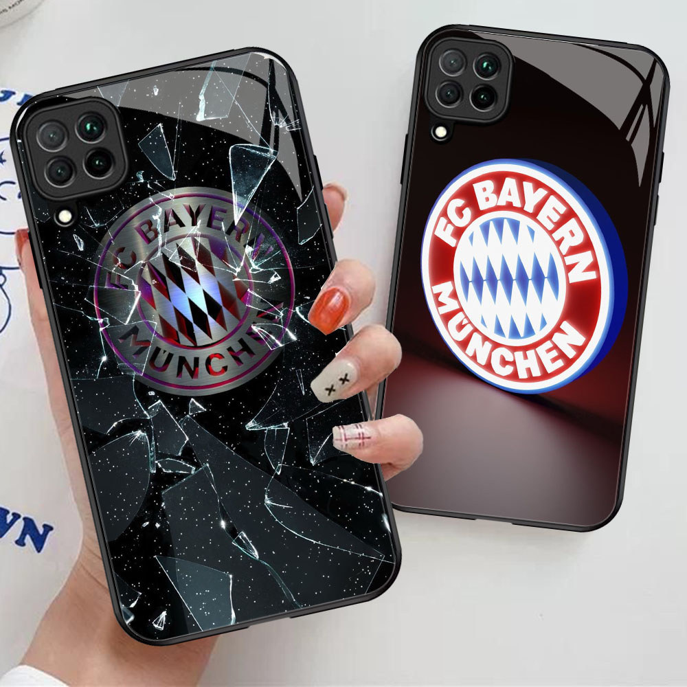 YM-4 Bayern Casing ponsel kaca tempered Samsung A12 A22 M12 M32 5G