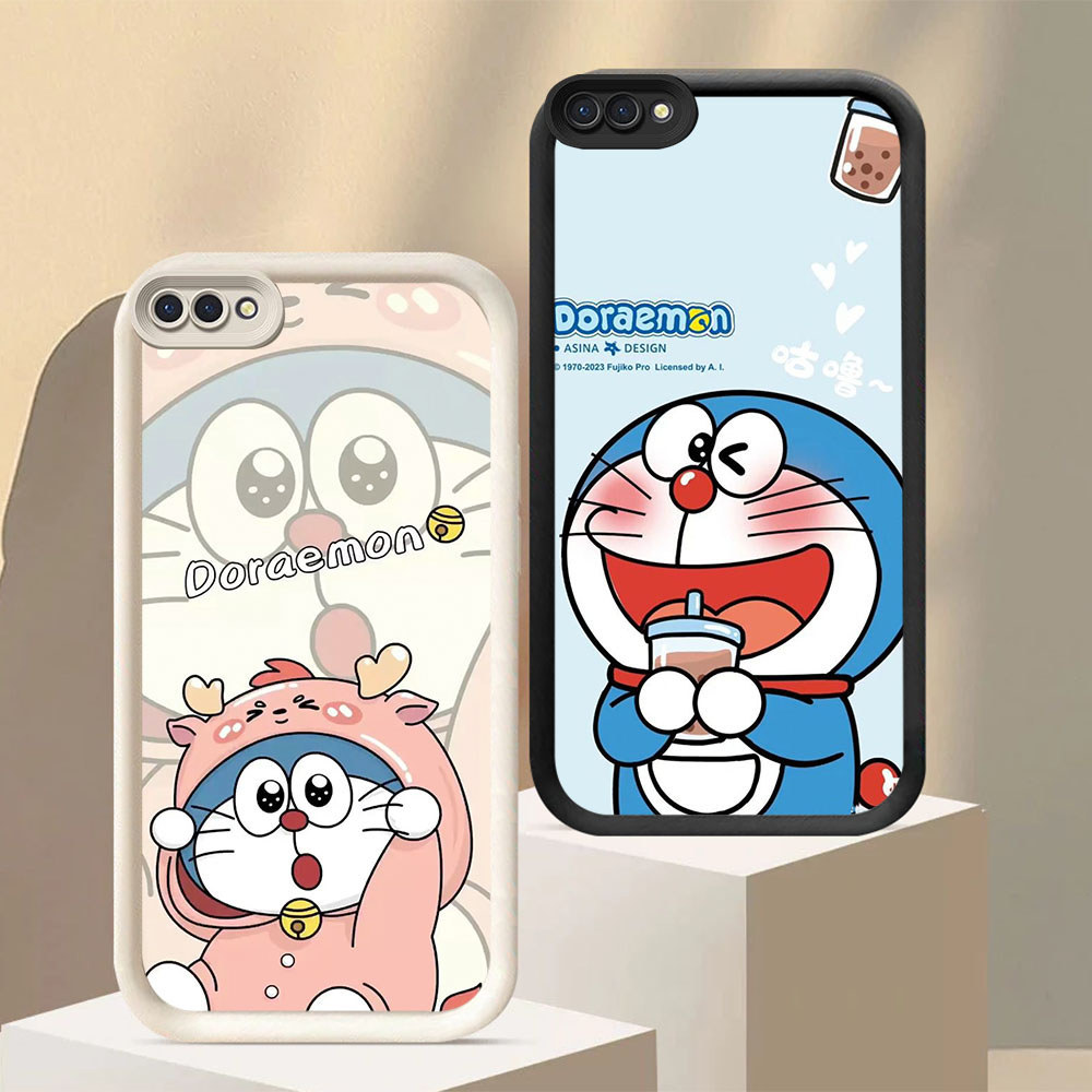 MP-77 Doraemon Shocking Silikon Casing untuk OPPO A12E A12s A1K A12 A3S