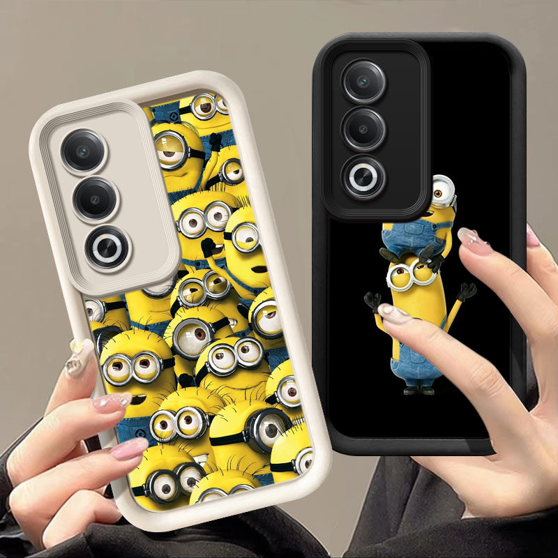 Casing Hp OPPO A60 A74 A95 A31 A53 2020 A54 A55 A11s 2021 4G PP50 Minions Silikon TPU Pelindung Kame